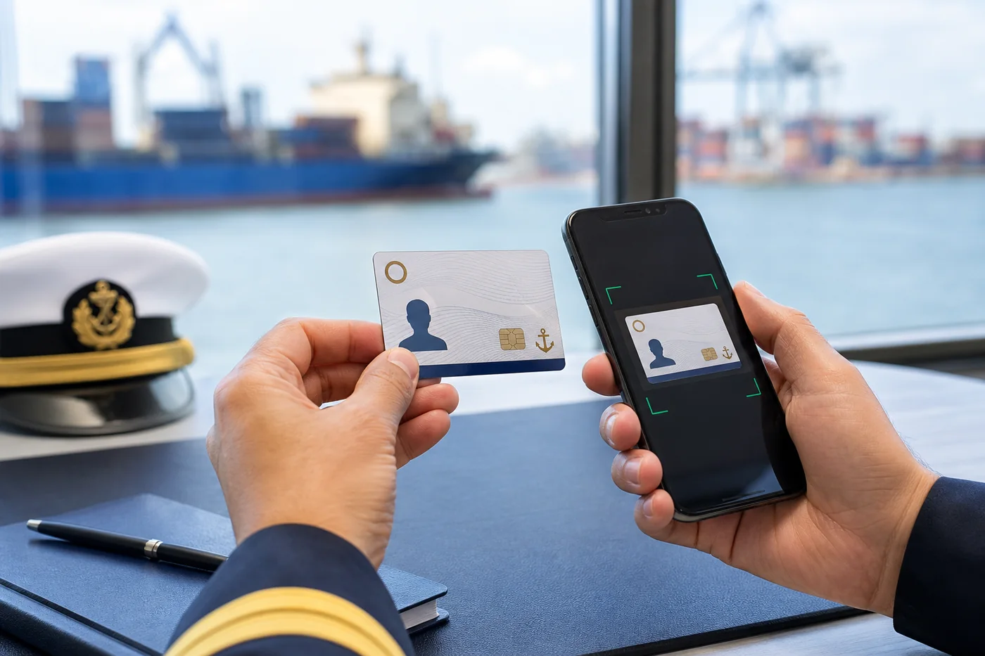 تفعيل خدمة الاستعلام الآمن عن كارنيهات البحّارة